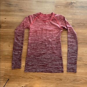 lululemon athletica run swiftly long sleeve Top